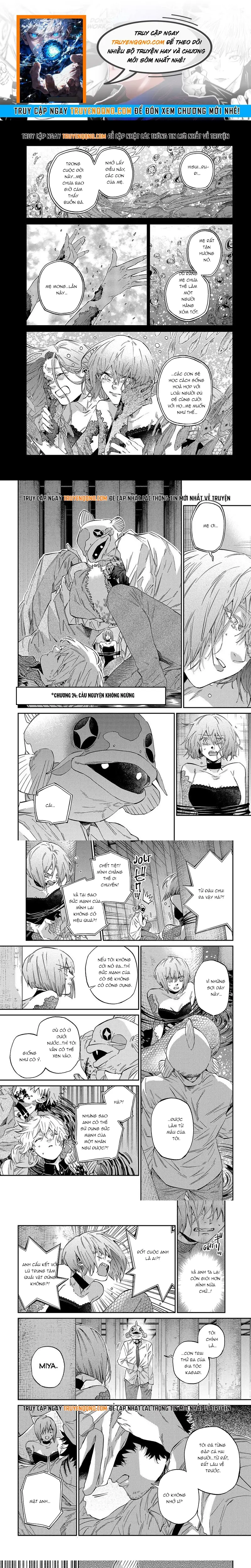 Gia Đình Quái Vật Kagari Chap 24 - Next Chap 23