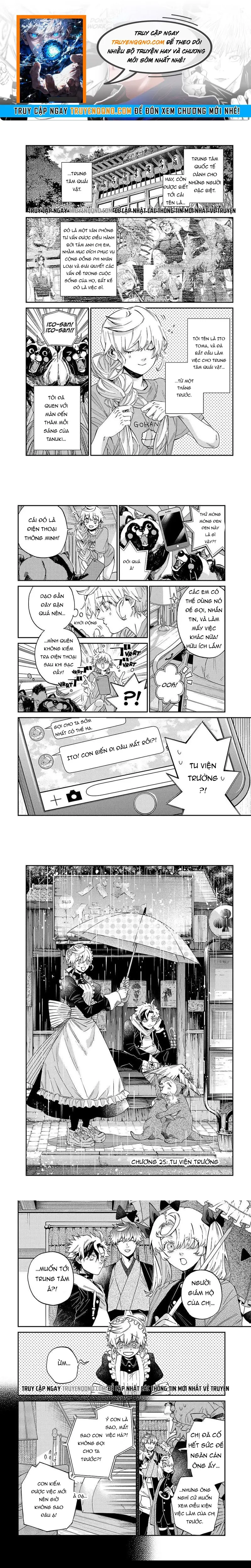 Gia Đình Quái Vật Kagari Chap 25 - Next Chap 24