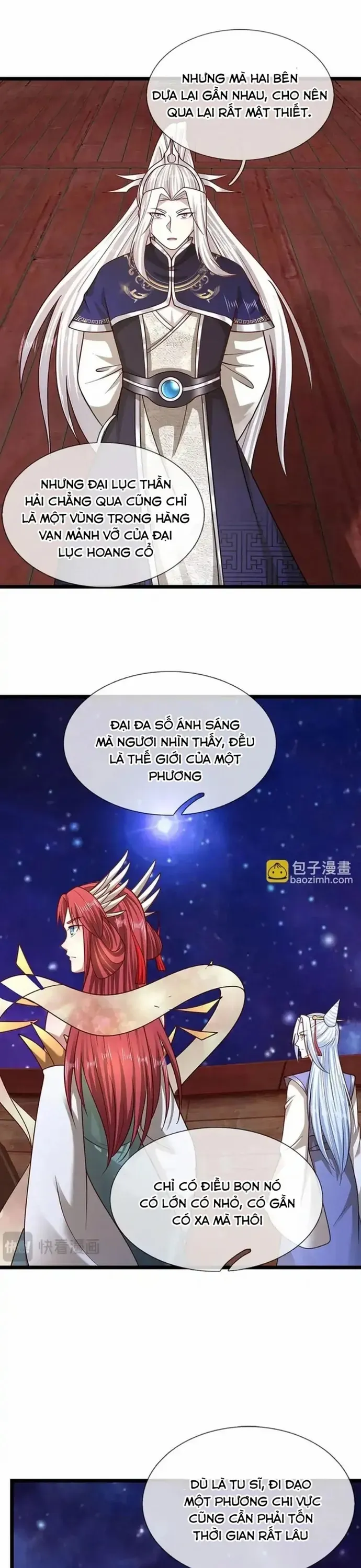 Bị giam cầm trăm vạn năm Đệ tử ta trải khắp chư thiên thần giới Chap 398 - Next Chap 397