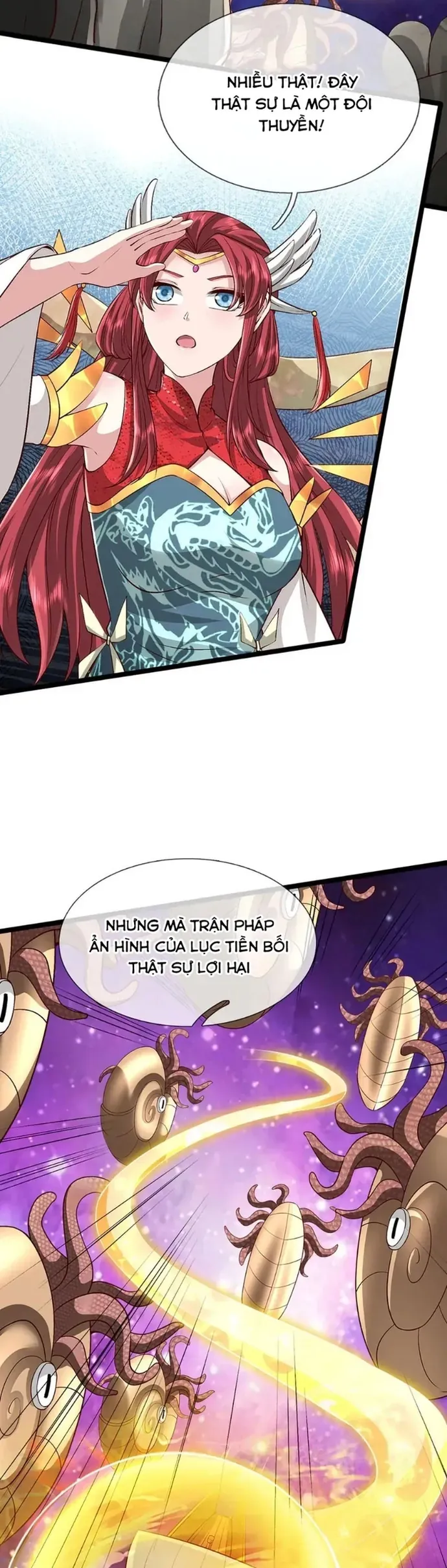 Bị giam cầm trăm vạn năm Đệ tử ta trải khắp chư thiên thần giới Chap 398 - Next Chap 397