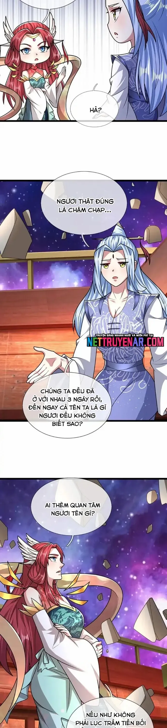Bị giam cầm trăm vạn năm Đệ tử ta trải khắp chư thiên thần giới Chap 398 - Next Chap 397