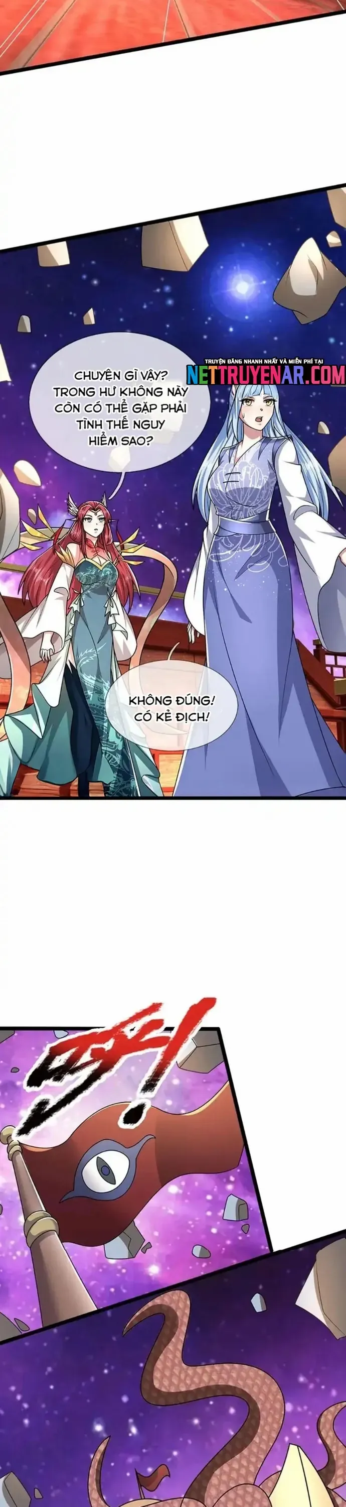 Bị giam cầm trăm vạn năm Đệ tử ta trải khắp chư thiên thần giới Chap 398 - Next Chap 397