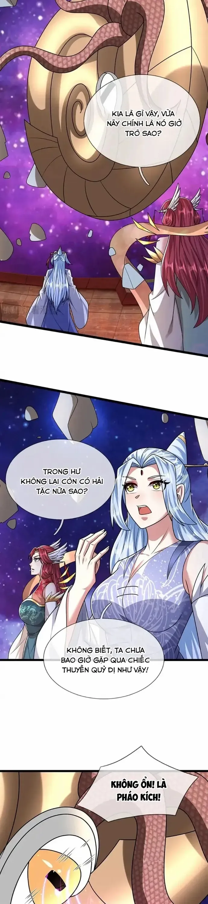 Bị giam cầm trăm vạn năm Đệ tử ta trải khắp chư thiên thần giới Chap 398 - Next Chap 397