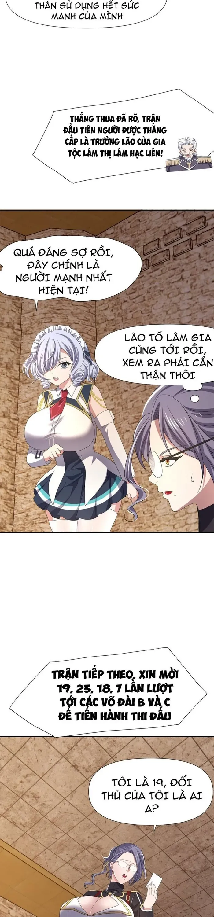 Sau khi kết hợp với nữ thần ta bất khả chiến bại! Chap 80 - Next Chap 79