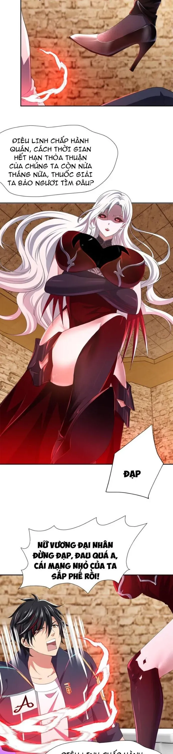 Sau khi kết hợp với nữ thần ta bất khả chiến bại! Chap 81 - Next Chap 80