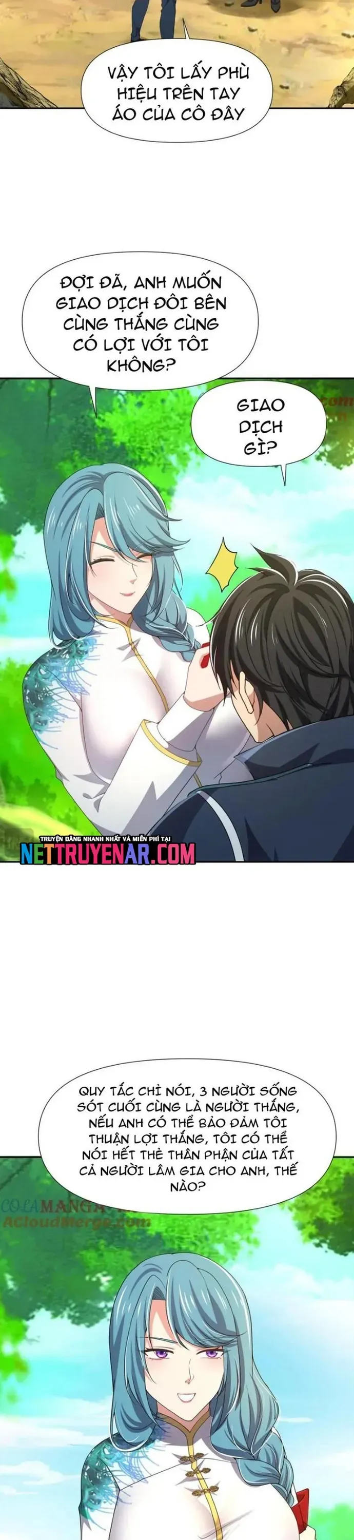 Sau khi kết hợp với nữ thần ta bất khả chiến bại! Chap 82 - Next Chap 81