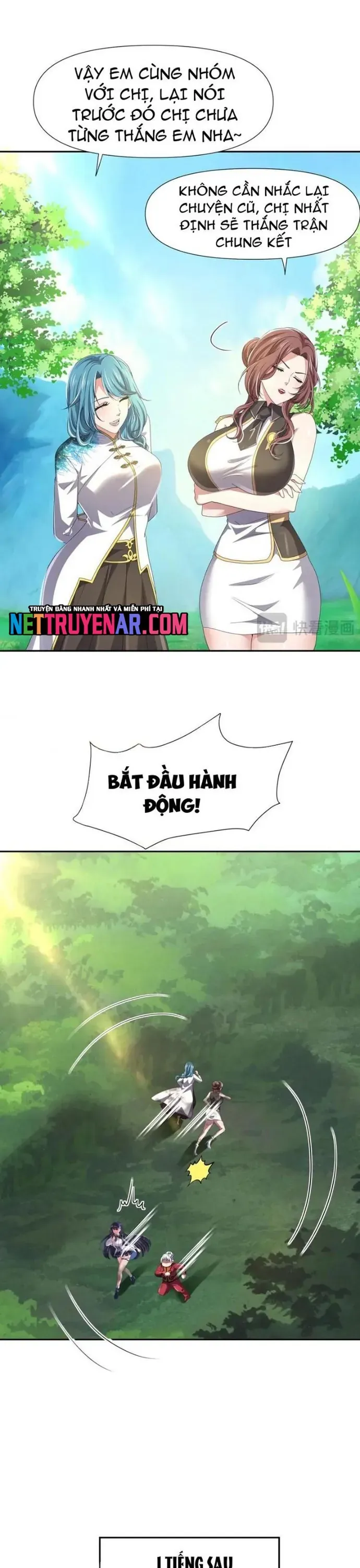 Sau khi kết hợp với nữ thần ta bất khả chiến bại! Chap 82 - Next Chap 81