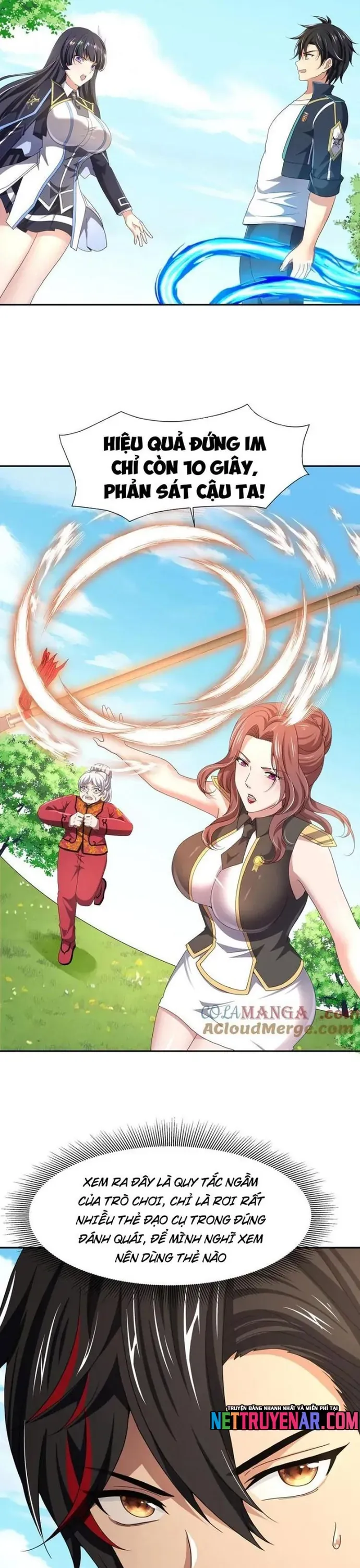 Sau khi kết hợp với nữ thần ta bất khả chiến bại! Chap 83 - Next Chap 82