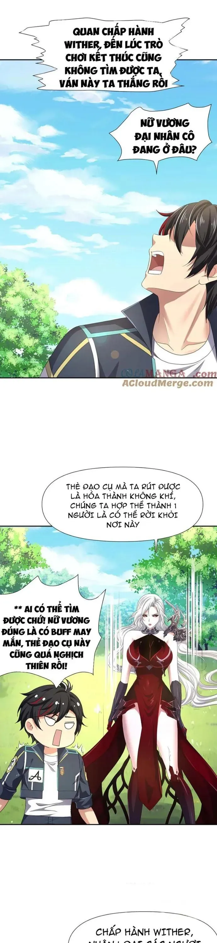 Sau khi kết hợp với nữ thần ta bất khả chiến bại! Chap 83 - Next Chap 82