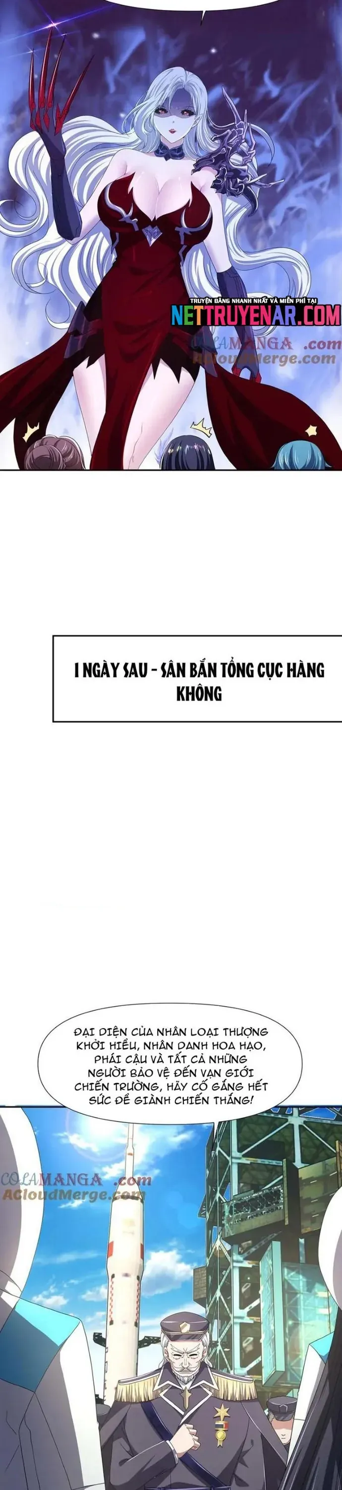 Sau khi kết hợp với nữ thần ta bất khả chiến bại! Chap 83 - Next Chap 82