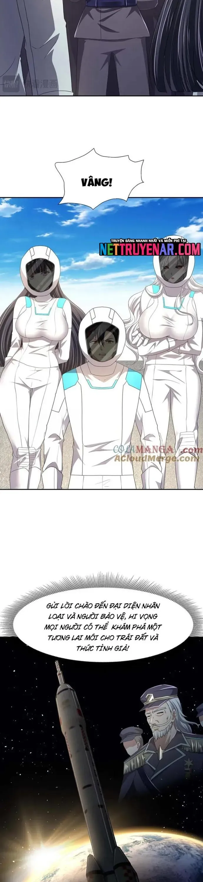 Sau khi kết hợp với nữ thần ta bất khả chiến bại! Chap 83 - Next Chap 82