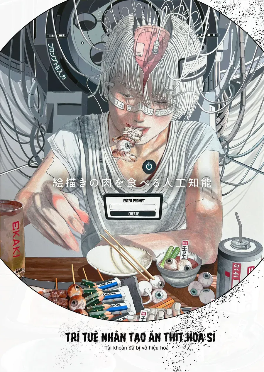 Trí Tuệ Nhân Tạo Ăn Thịt Hoạ Sĩ Chap 1