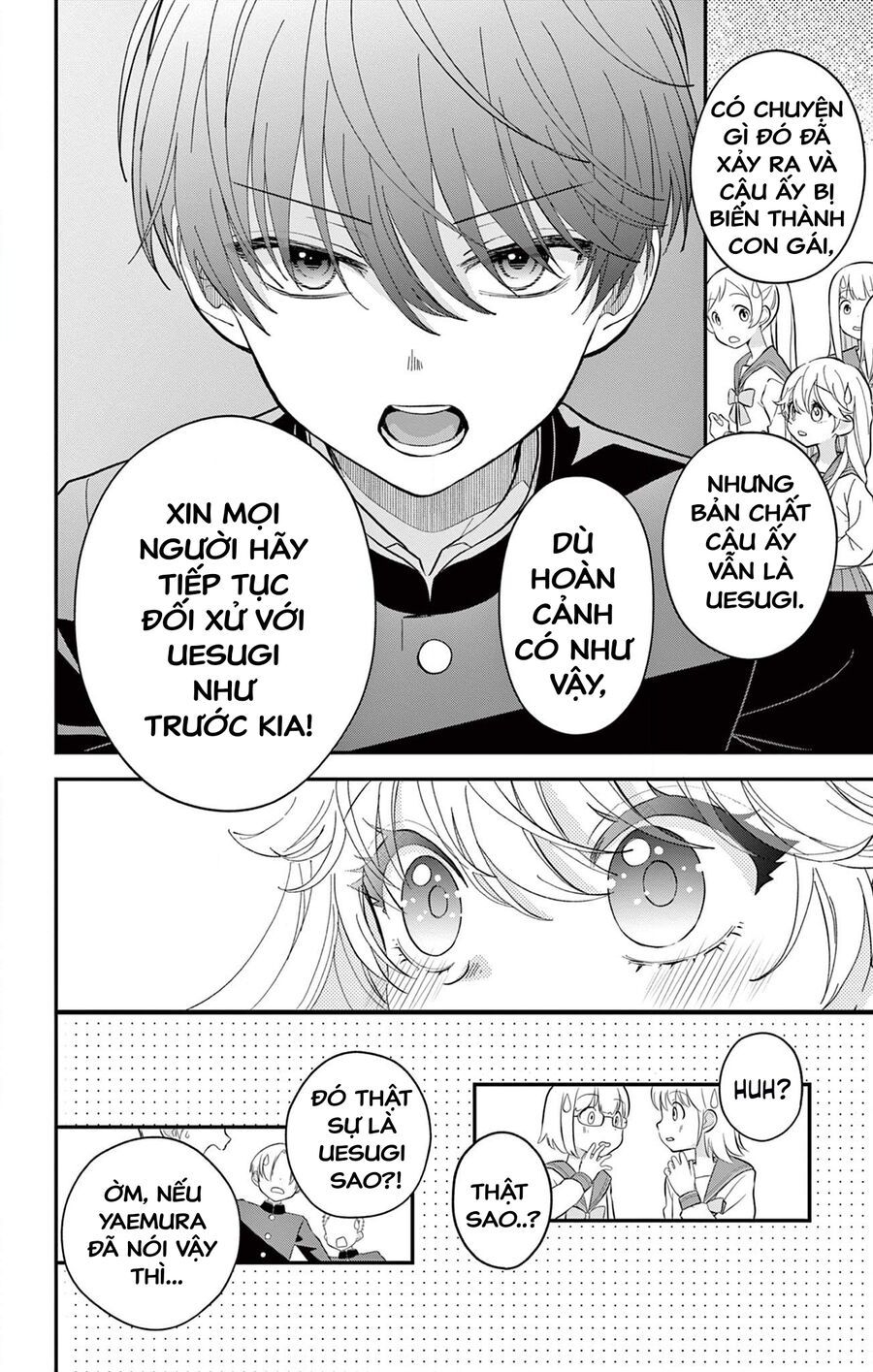 Uesugi-Kun Wa Onnanoko Wo Yametai Chap 4 - Next Chap 5