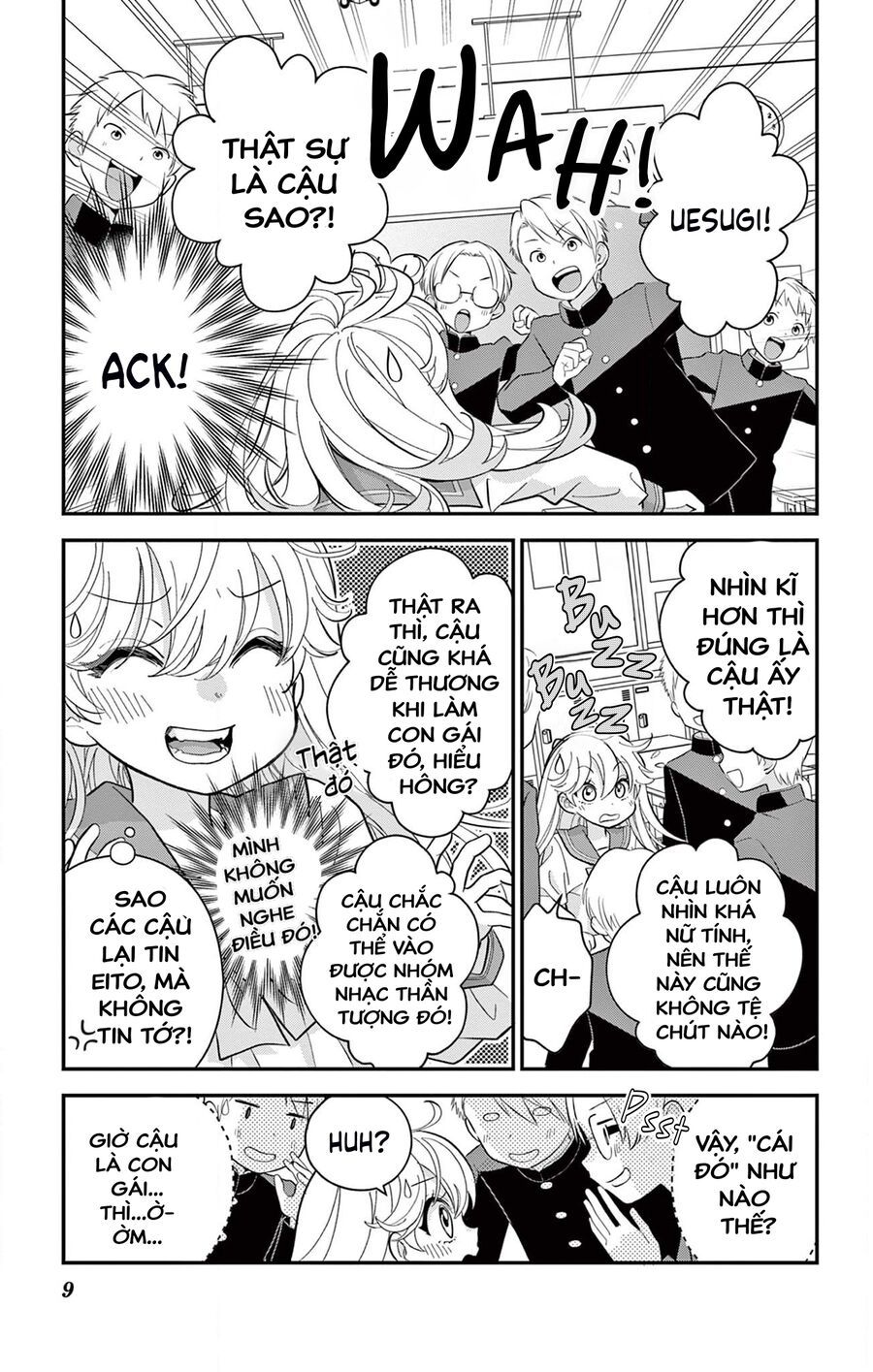 Uesugi-Kun Wa Onnanoko Wo Yametai Chap 4 - Next Chap 5