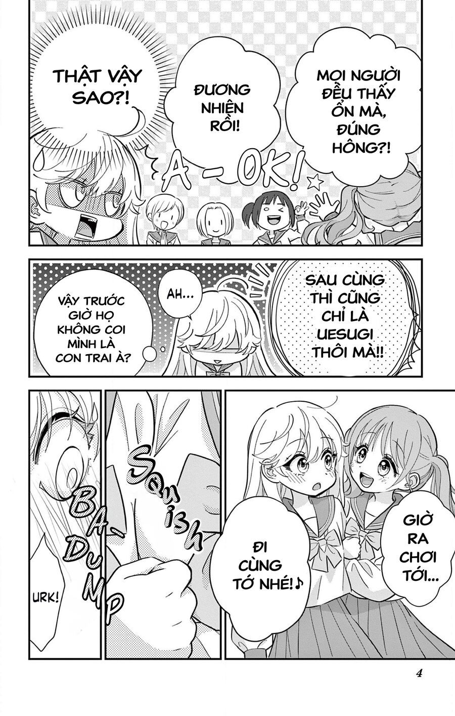 Uesugi-Kun Wa Onnanoko Wo Yametai Chap 5 - Next Chap 6