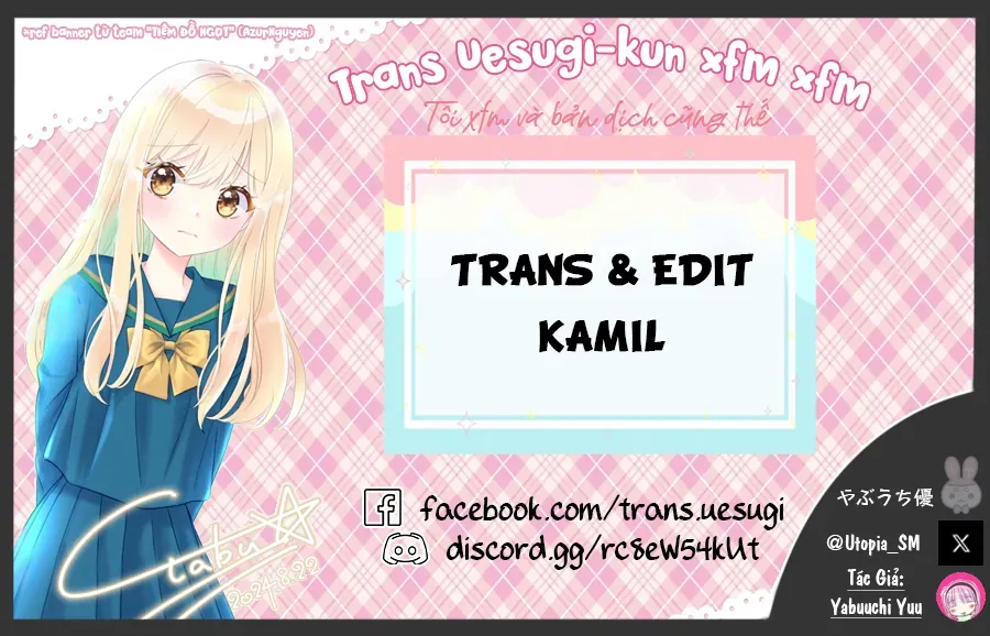 Uesugi-Kun Wa Onnanoko Wo Yametai Chap 9 - Next Chap 10