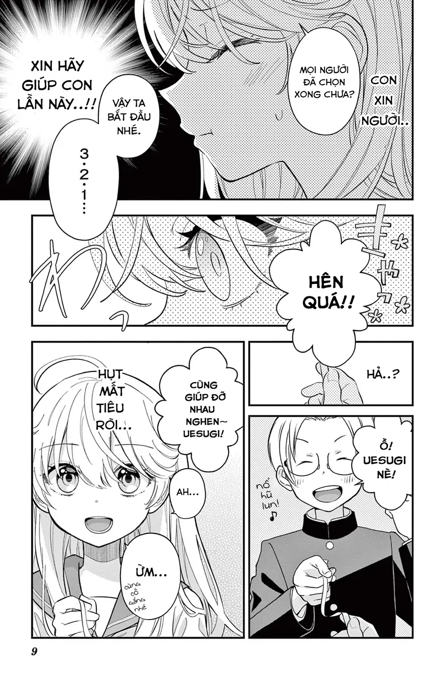 Uesugi-Kun Wa Onnanoko Wo Yametai Chap 9 - Next Chap 10