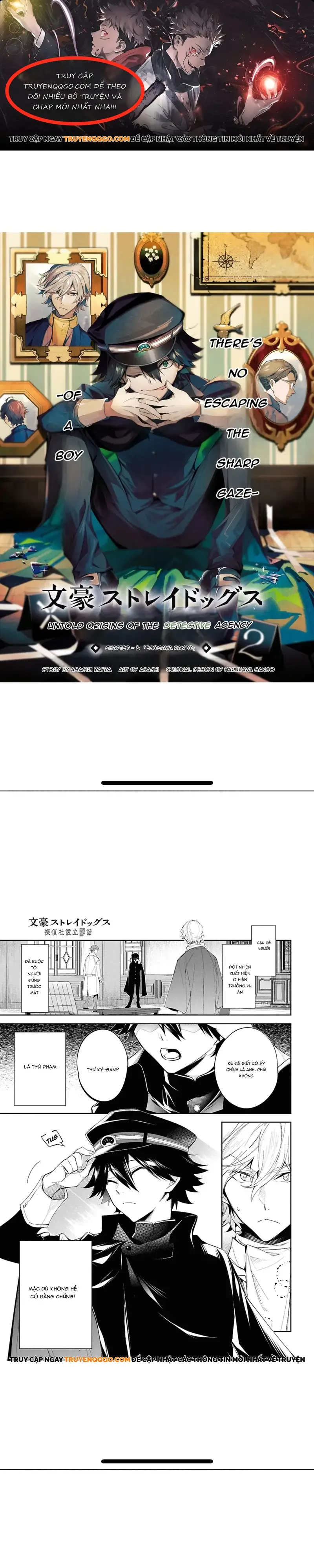 Bungou Stray Dogs: Tantei-Sha Setsuritsu Hiwa? Chap 2 - Next Chap 1