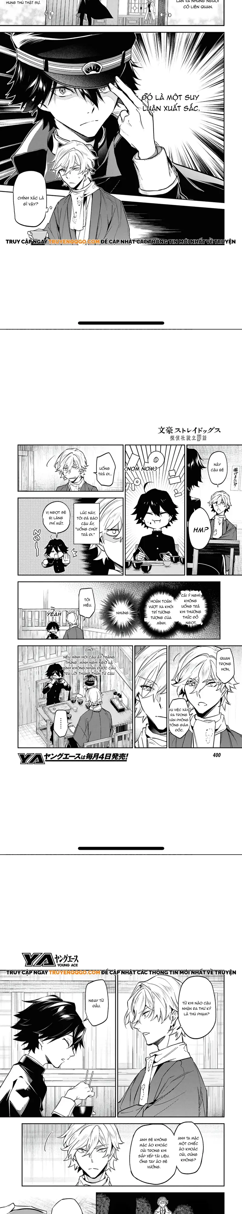 Bungou Stray Dogs: Tantei-Sha Setsuritsu Hiwa? Chap 3 - Next Chap 2