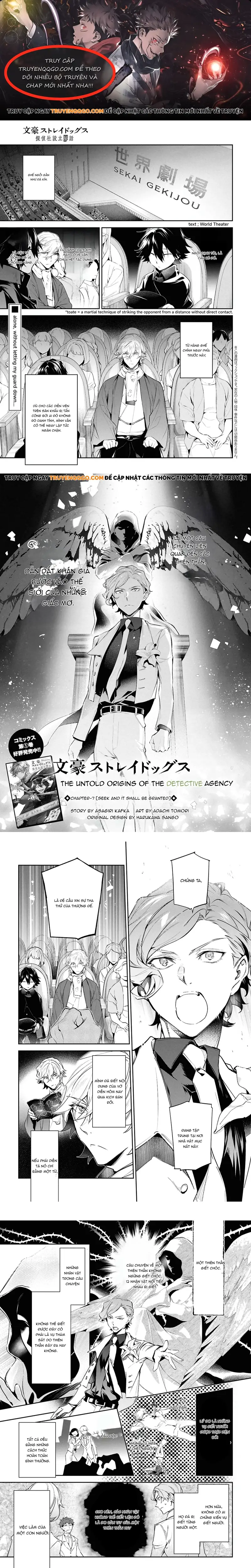 Bungou Stray Dogs: Tantei-Sha Setsuritsu Hiwa? Chap 7 - Next Chap 6