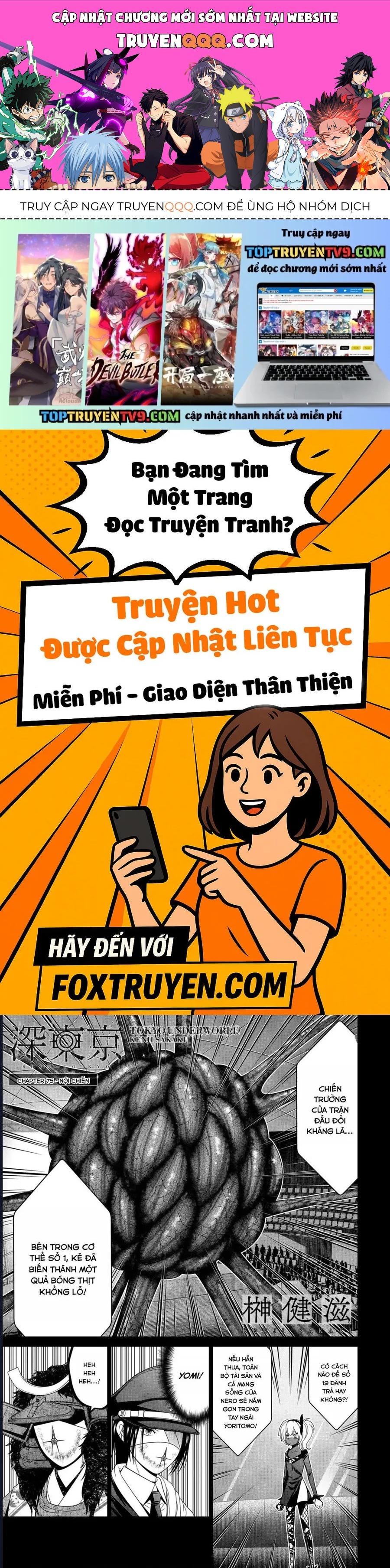 Địa Phủ Tokyo Chap 75 - Next Chap 74