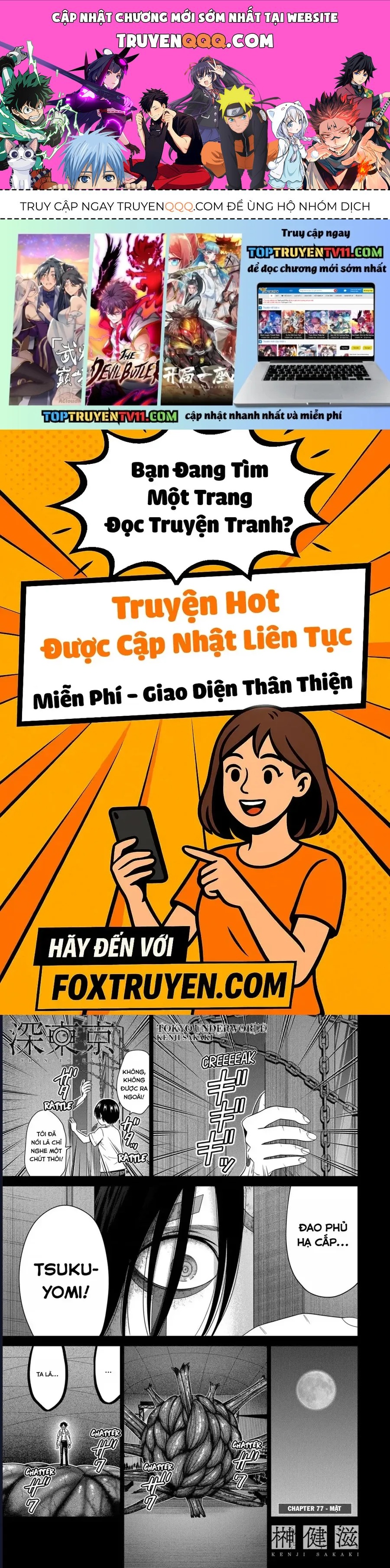 Địa Phủ Tokyo Chap 77 - Next Chap 76