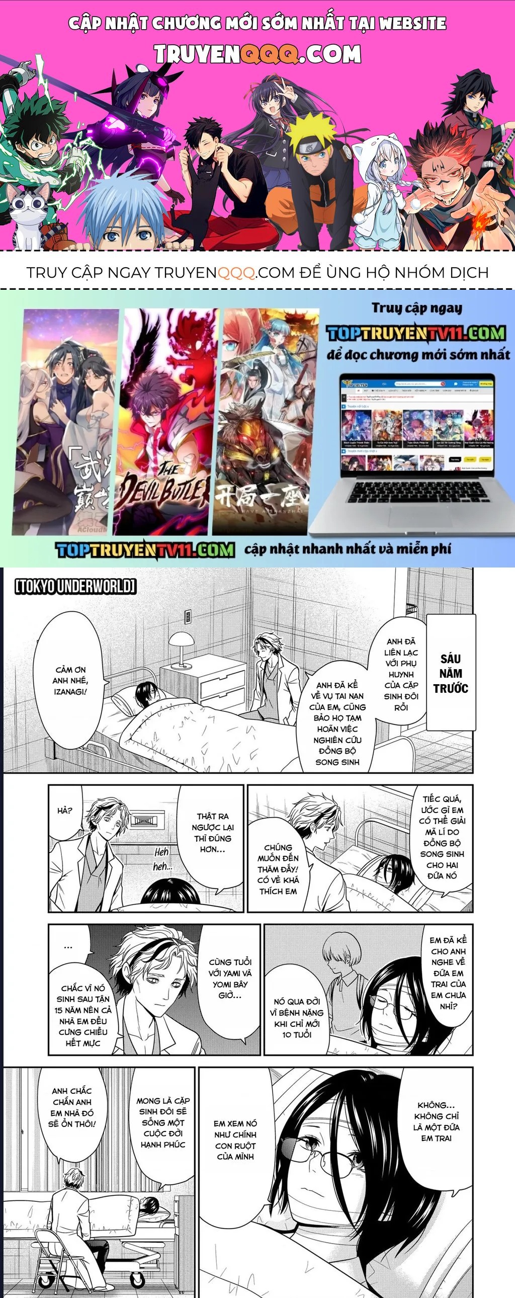 Địa Phủ Tokyo Chap 86 - Next Chap 85