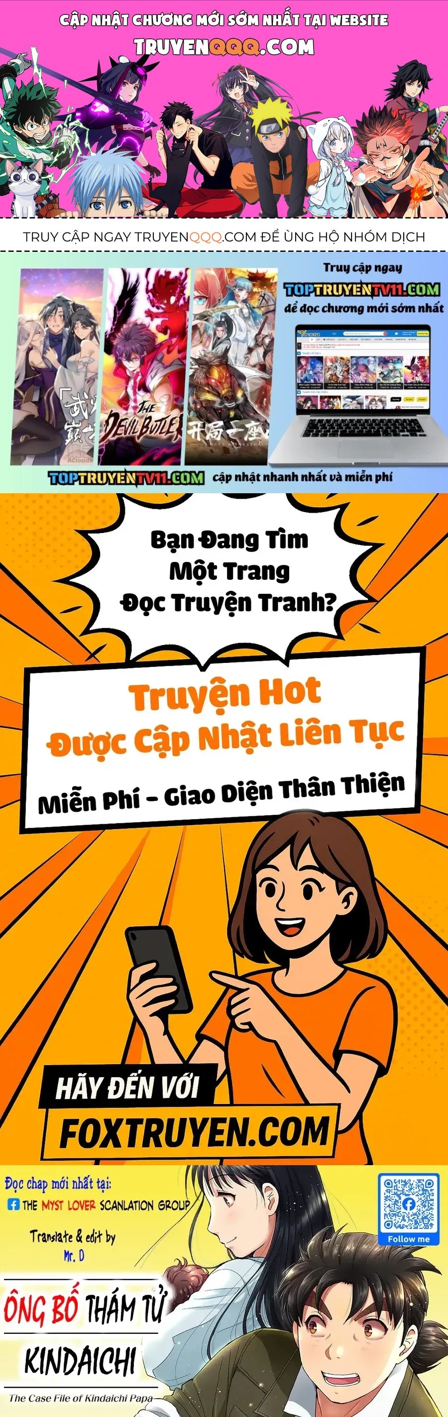 Ông Bố Thám Tử Kindaichi Chap 11 - Next Chap 10