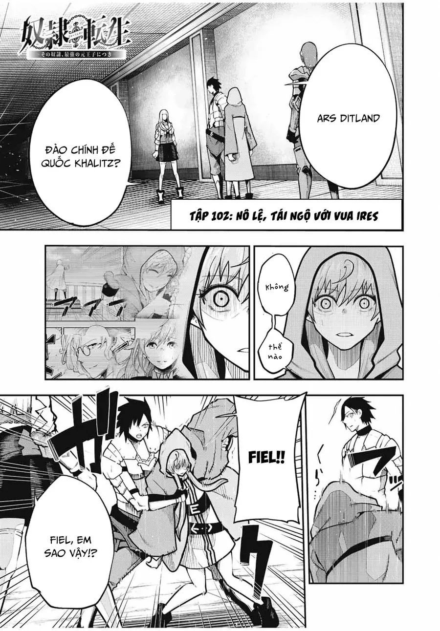 Dorei Tensei: Sono Dorei, Saikyou no Moto Ouji ni Tsuki Chap 102 - Next Chap 101