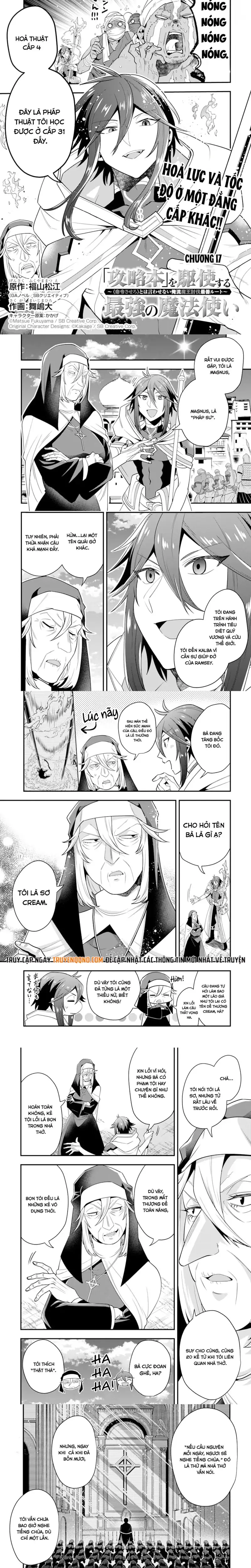 Kouryakubon Wo Kushi Suru Saikyou No Mahoutsukai Chap 17 - Next Chap 16