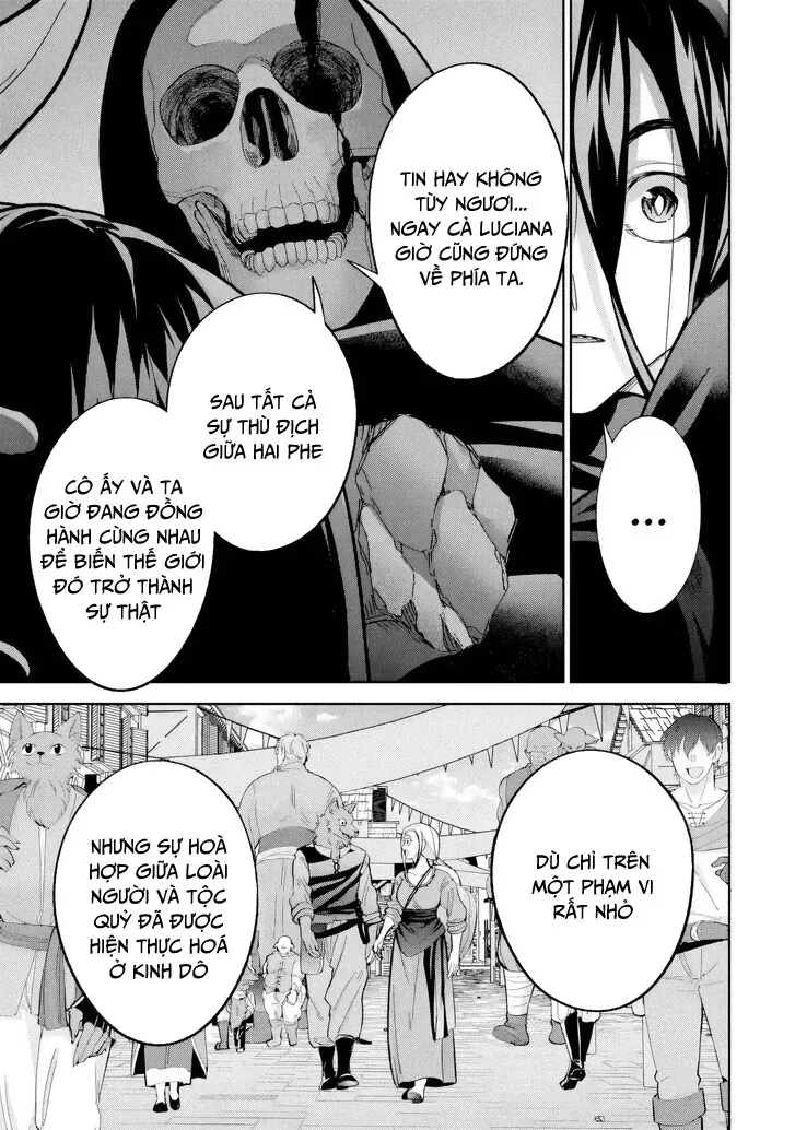 Shokei Sareta Kenja wa Lich ni Tensei Shite Shinryaku Sensou wo Hajimaru Chap 55 - Next Chap 54