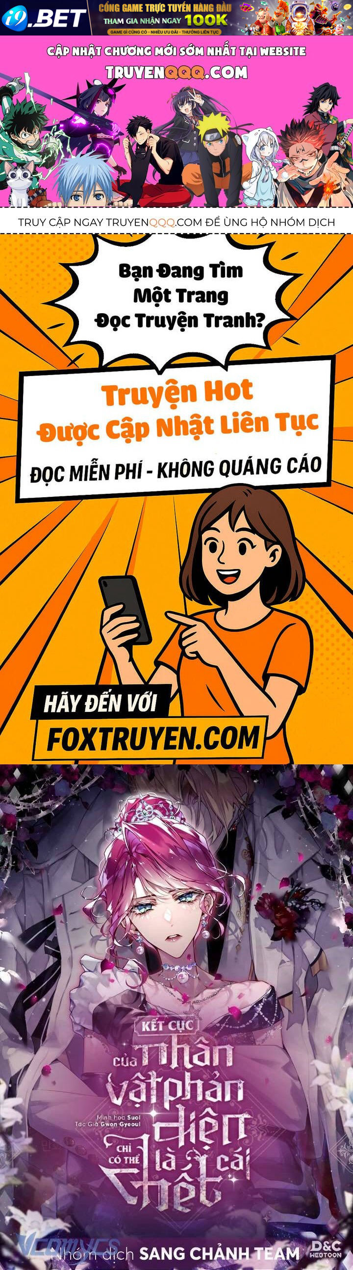 Kết Thúc Của Nhân Vật Phản Diện Chỉ Có Thể Là Cái Chết Chap 185 - Next Chap 184