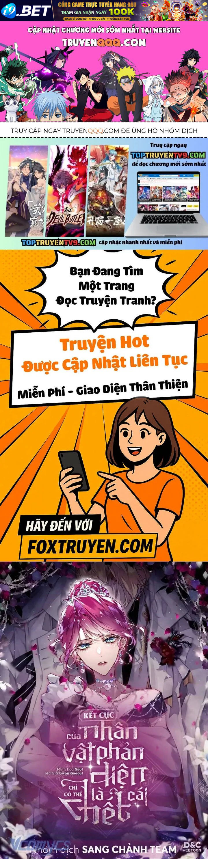 Kết Thúc Của Nhân Vật Phản Diện Chỉ Có Thể Là Cái Chết Chap 187 - Next Chap 186