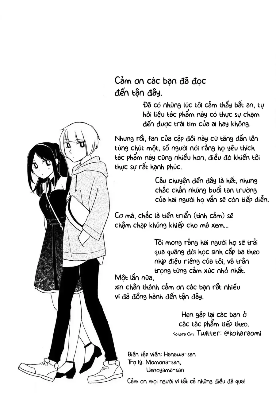 Những Cuộc Gặp Gỡ Kỳ Lạ Sau Giờ Học Của Hanazono Và Kazoe Chap 38 - Next Chap 37