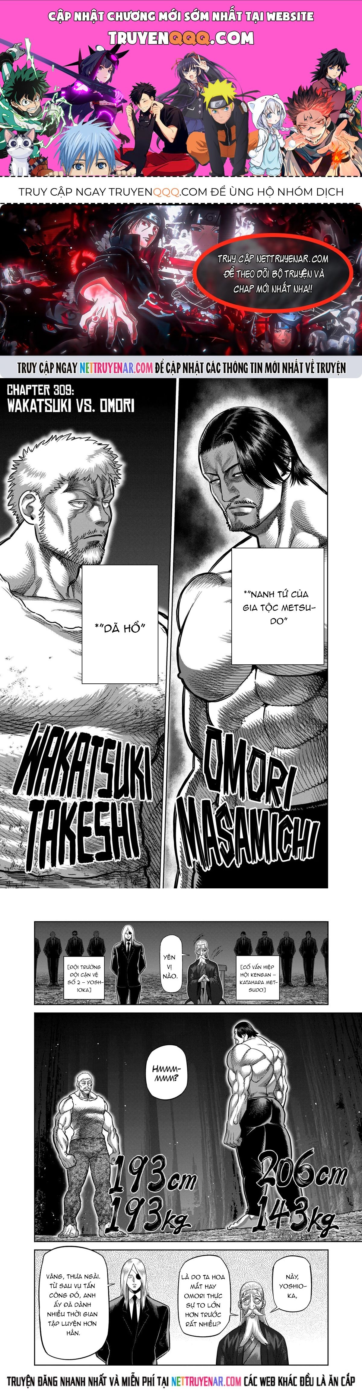 Kengan Ashura Phần 2 Chap 309 - Next Chap 308