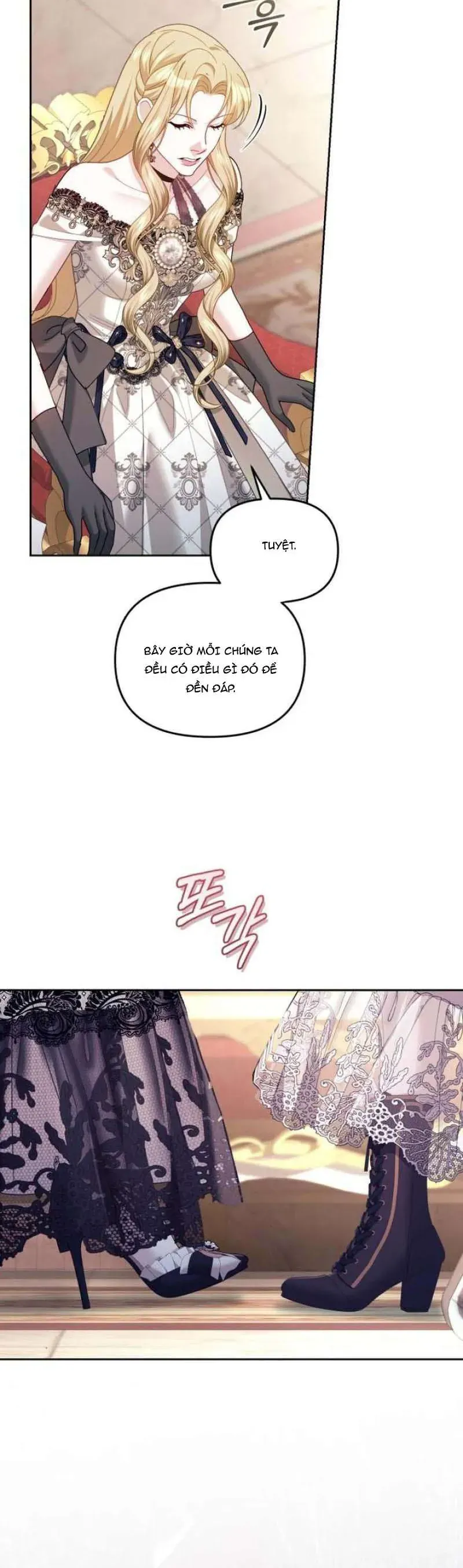 Tuy Là Hoàng Hậu Thay Thế Nhưng Tôi Lại Đánh Mất Đêm Đầu Tiên Chap 41 - Next Chap 40