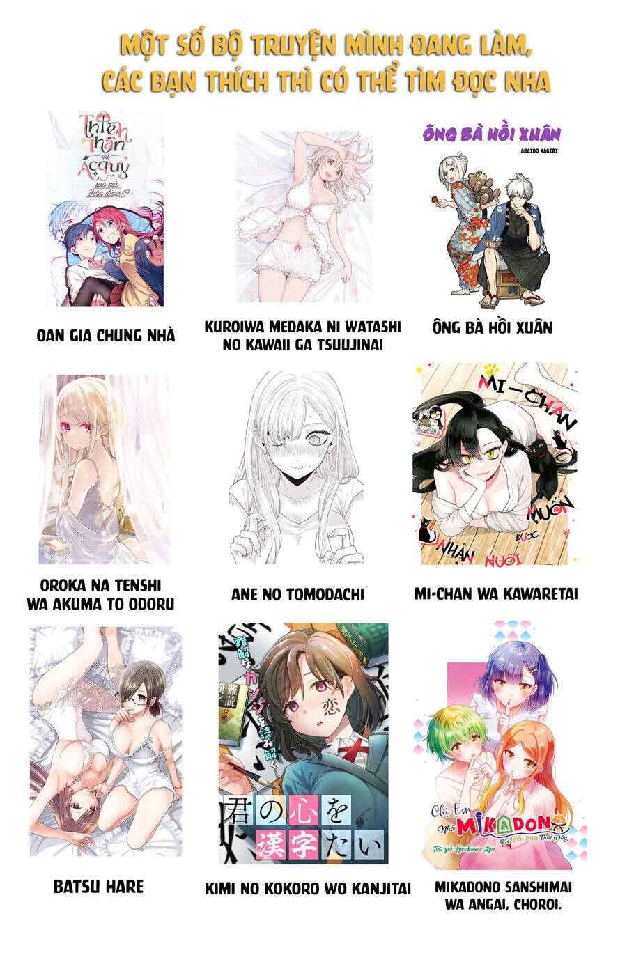 Con quỷ ngu ngốc dám nhờn với các chị thiên thần Chap 89 - Next Chap 88.5