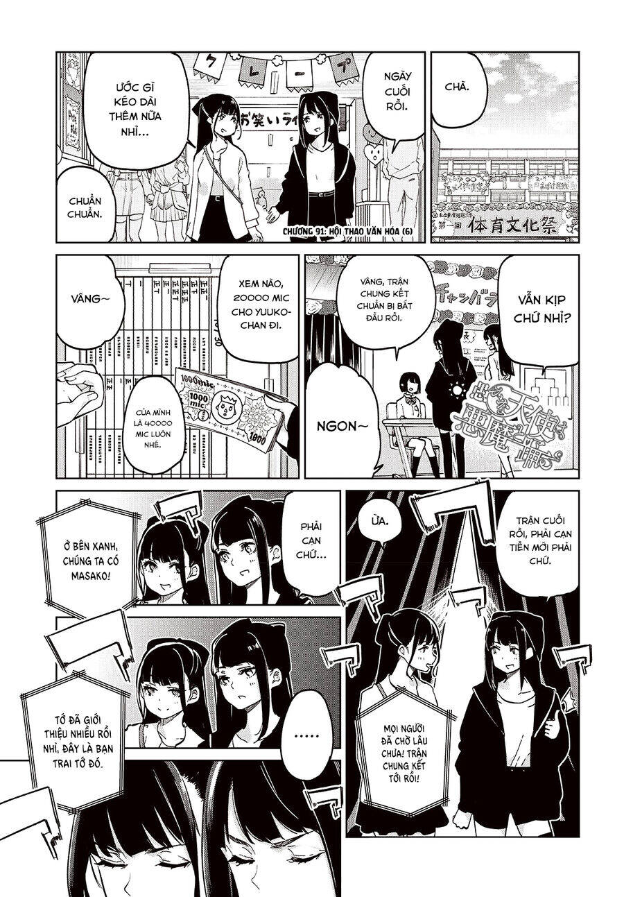 Con quỷ ngu ngốc dám nhờn với các chị thiên thần Chap 91 - Next Chap 90