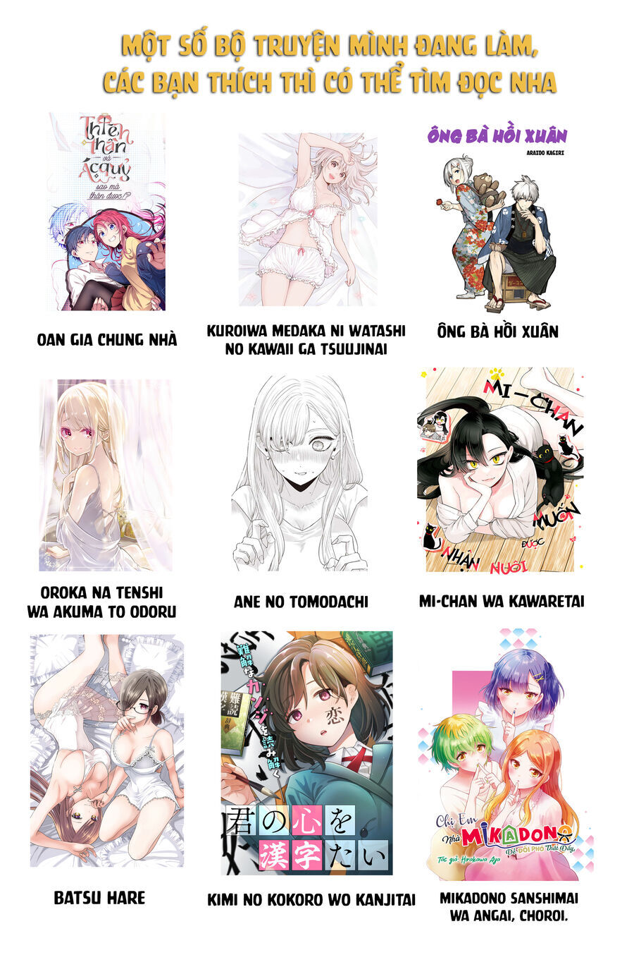 Con quỷ ngu ngốc dám nhờn với các chị thiên thần Chap 96 - Next Chap 95.5