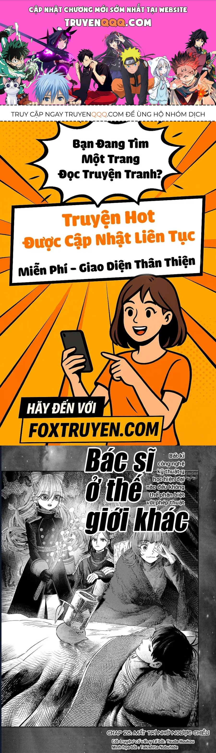 Bác Sĩ Ở Thế Giới Khác Chap 28 - Next Chap 26