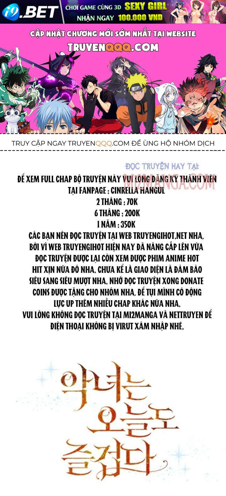 Cuộc Sống Vui Vẻ Của Ác Nữ Chap 35 - Next Chap 34.5