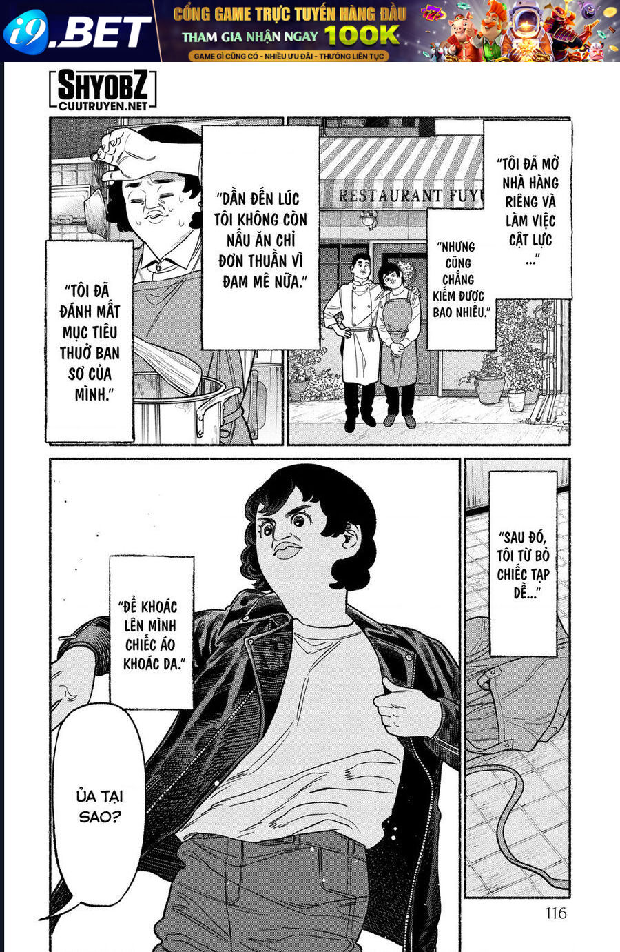 Ông chồng Yakuza nội trợ Chap 116 - Next Chap 115