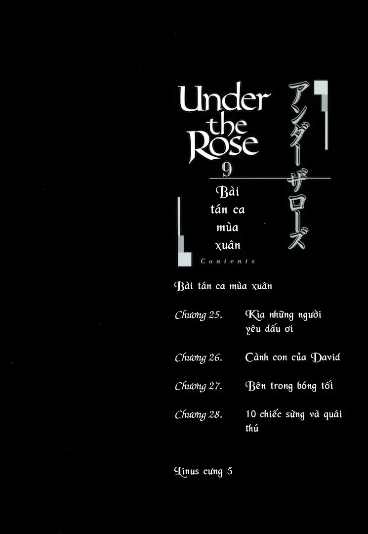 Under The Rose - Phần Truyện Mùa Xuân Chap 25 - Next Chap 24
