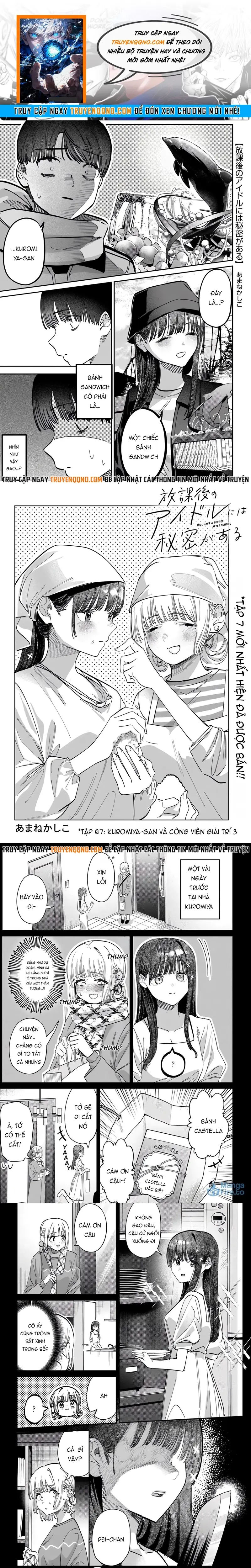 Bí mật của Idol, sau giờ học Chap 67 - Next Chap 66
