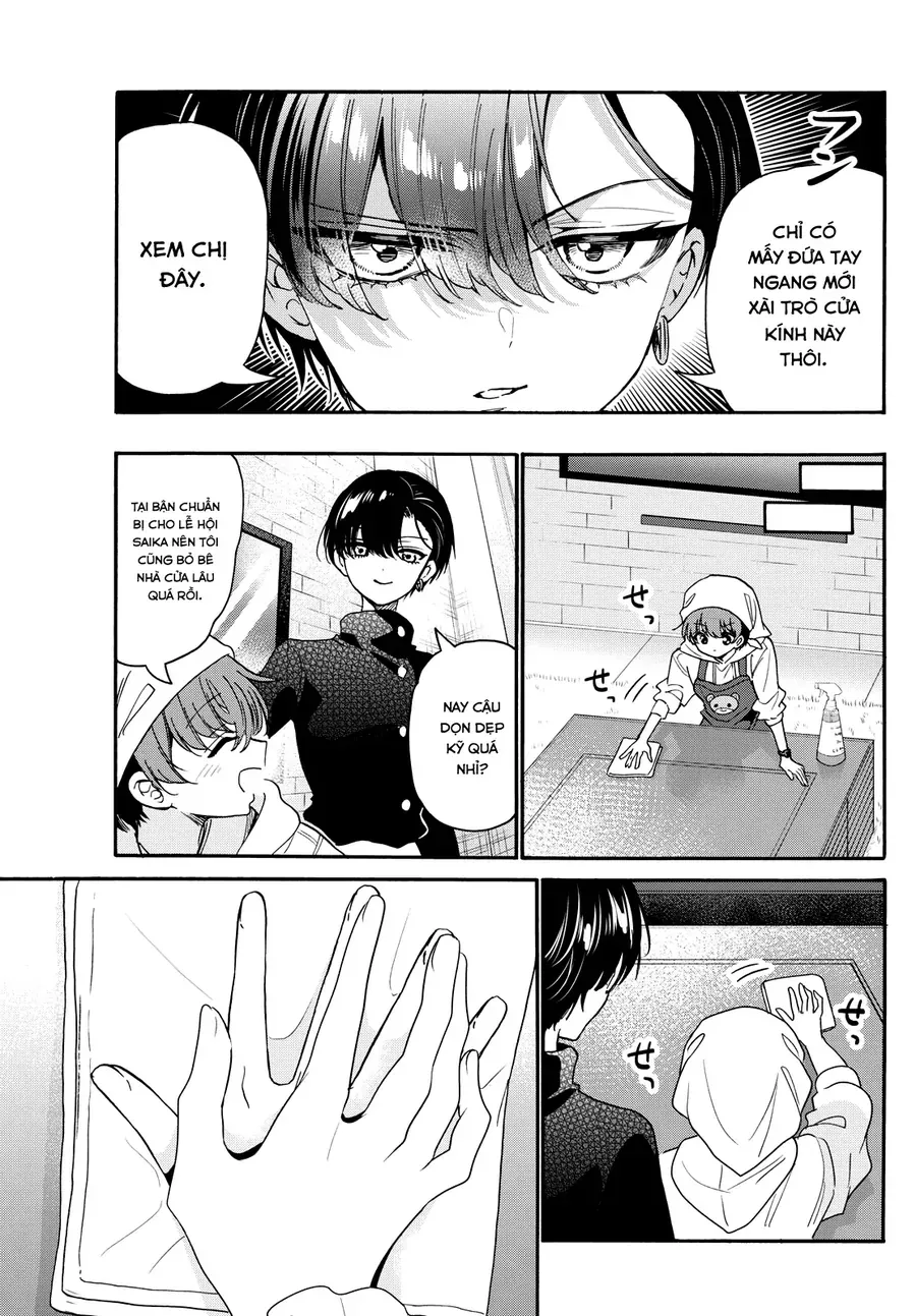 Ba Chị Em Nhà Mikadono Dễ Đối Phó Thật Đấy Chap 183 - Next Chap 182