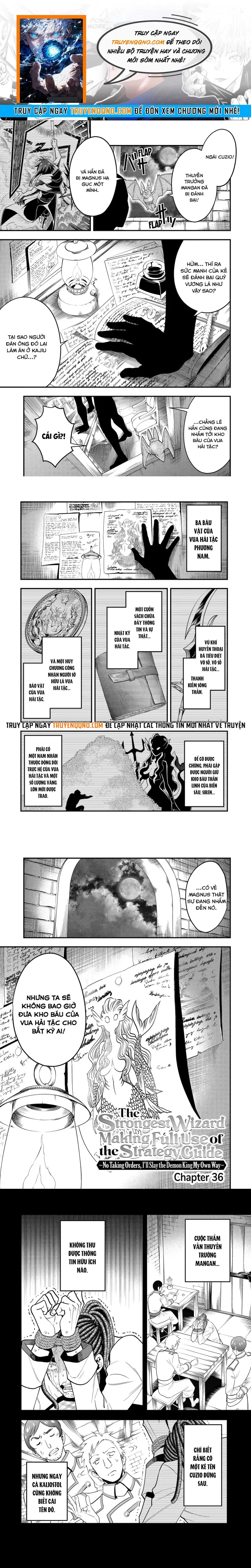 Kouryakubon Wo Kushi Suru Saikyou No Mahoutsukai Chap 36 - Next Chap 35