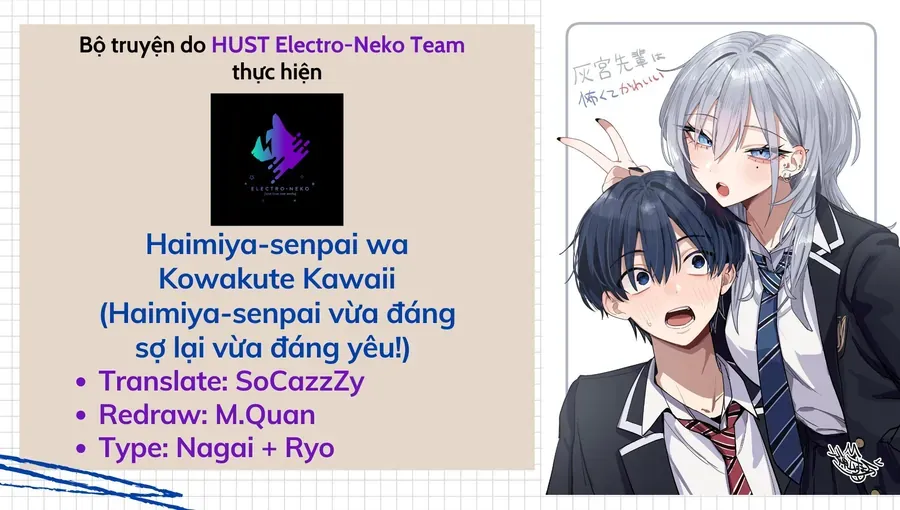Haimiya-Senpai Wa Kowakute Kawaii Chap 9 - Next Chap 8