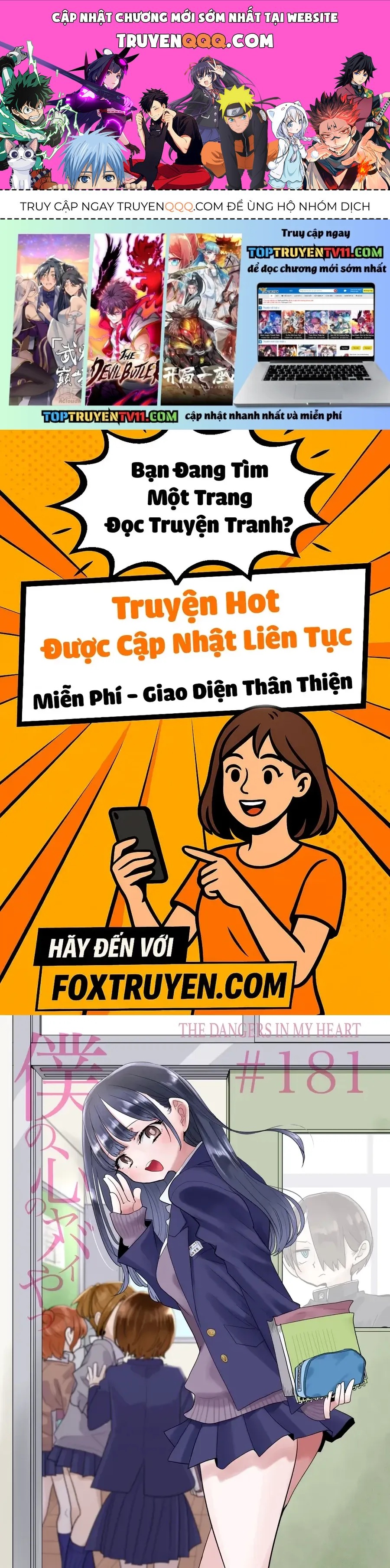 Boku No Kokoro Yabai Yatsu Chap 181 - Next Chap 180