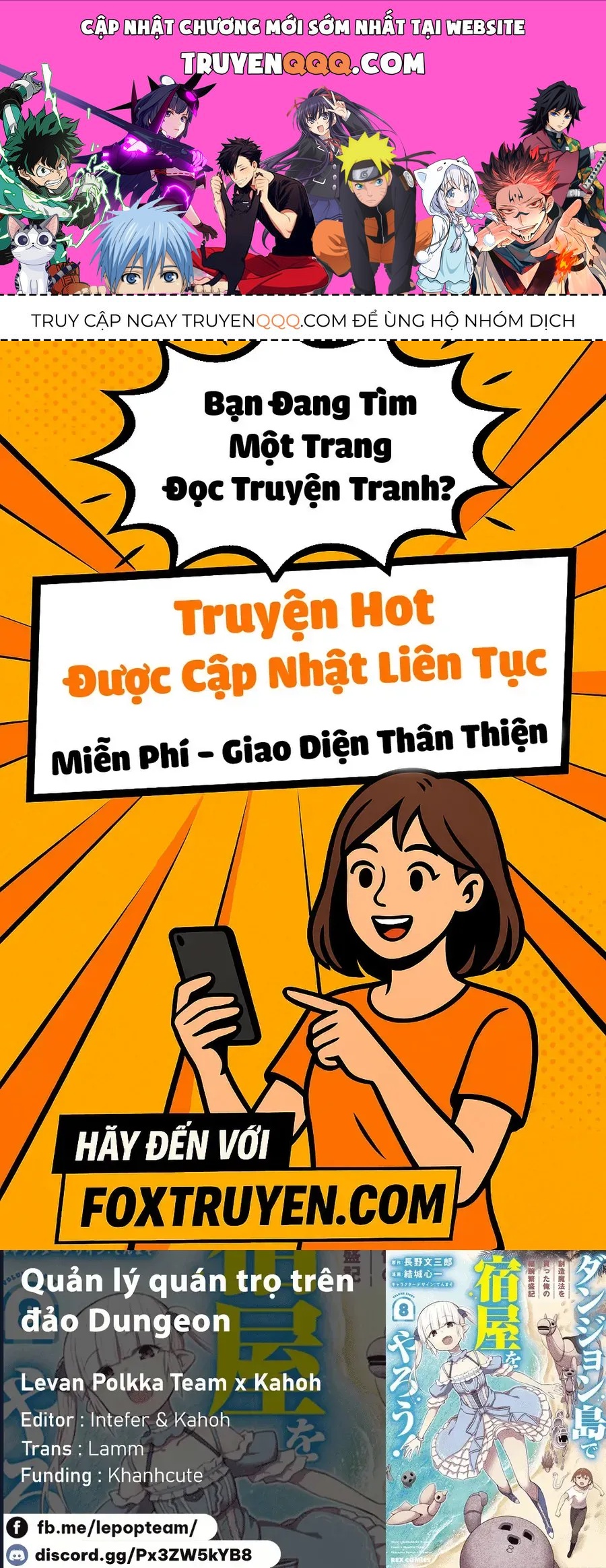 Quản Lý Quán Trọ Trên Đảo Dungeon! Chap 21 - Next Chap 20