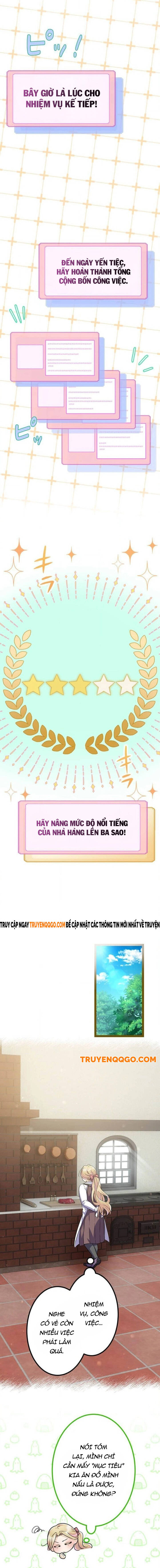 Nhà Hàng Của Nữ Phản Diện Mũm Mĩm Chap 10 - Next Chap 9